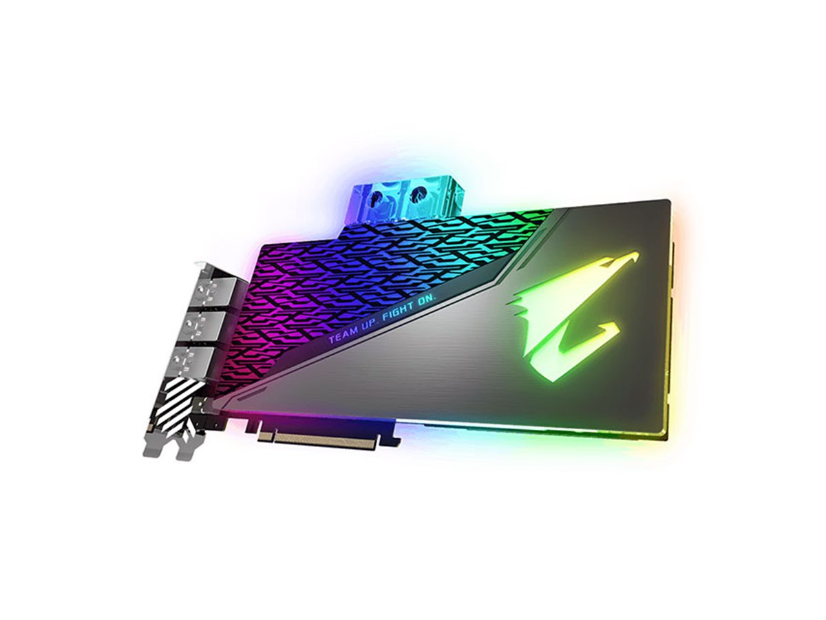 GIGABYTE、水冷に対応した「GeForce RTX 2080 Ti」搭載ビデオ