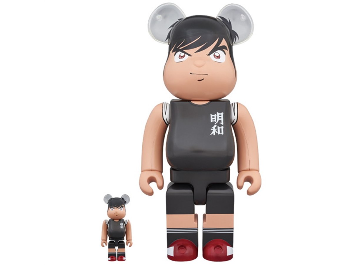キャプテン翼」日向小次郎がBE@RBRICKに、100％と400％の2体セット発売