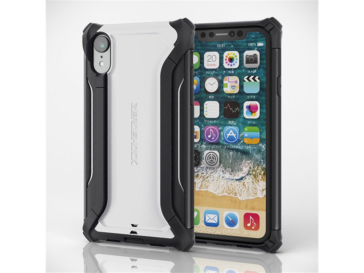 家具 iphoneXR エレコム、ZEROSHCOKシリーズのiPhone XR/XSケース3タイプ - 価格.com