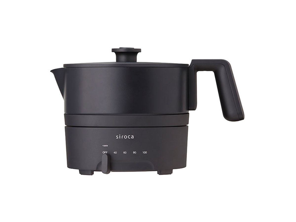 今週末のみ値下げ中‼氷川きよし愛用調理家電♡シロカ電気圧力鍋スロークッカー 4L シロカ、ケトルとヒーター部が分離する「おりょうりケトル ちょいなべ