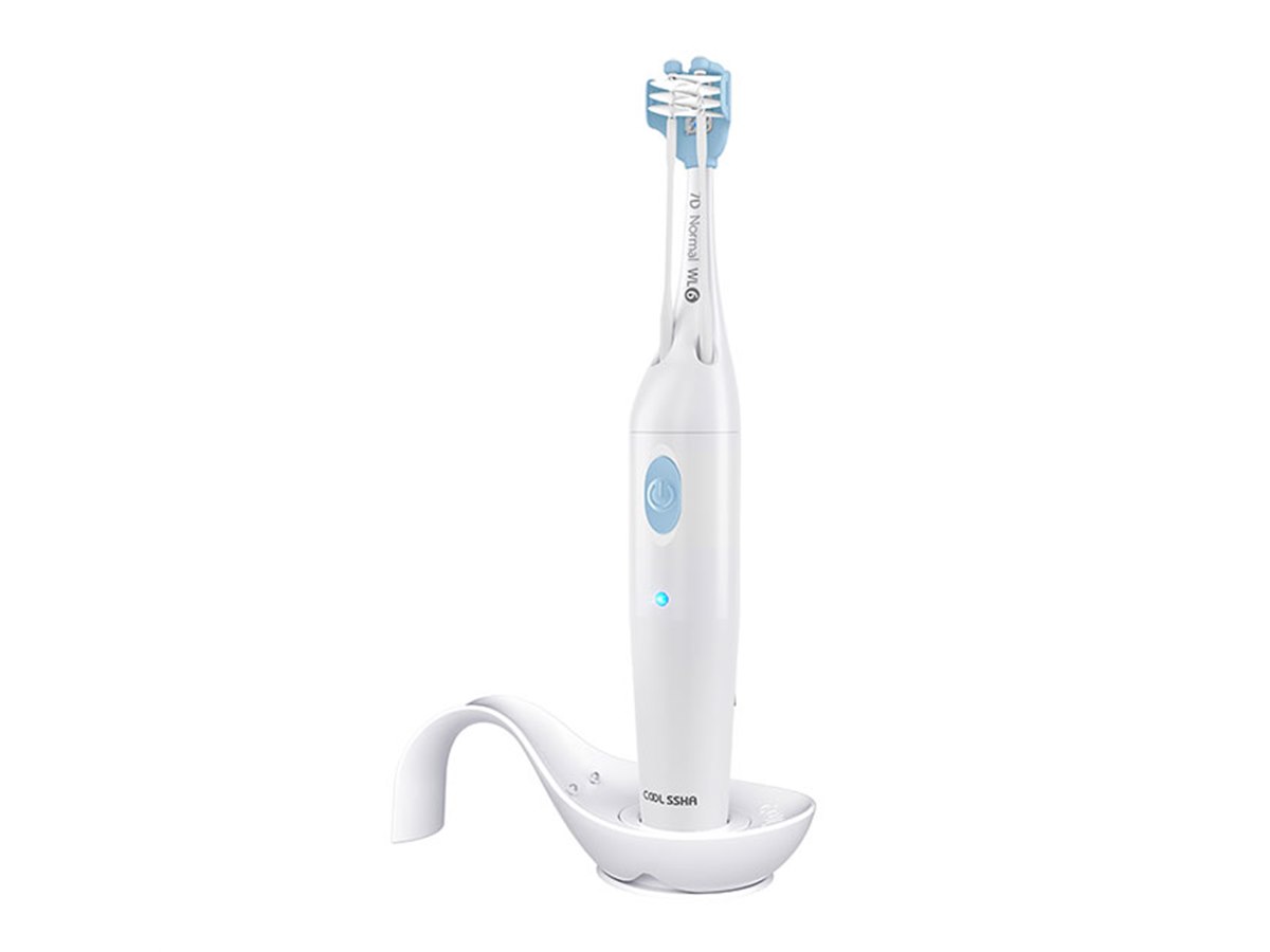 MEDIK、3方向から磨ける新方式の電動歯ブラシ「COOLSSHA」 - 価格.com