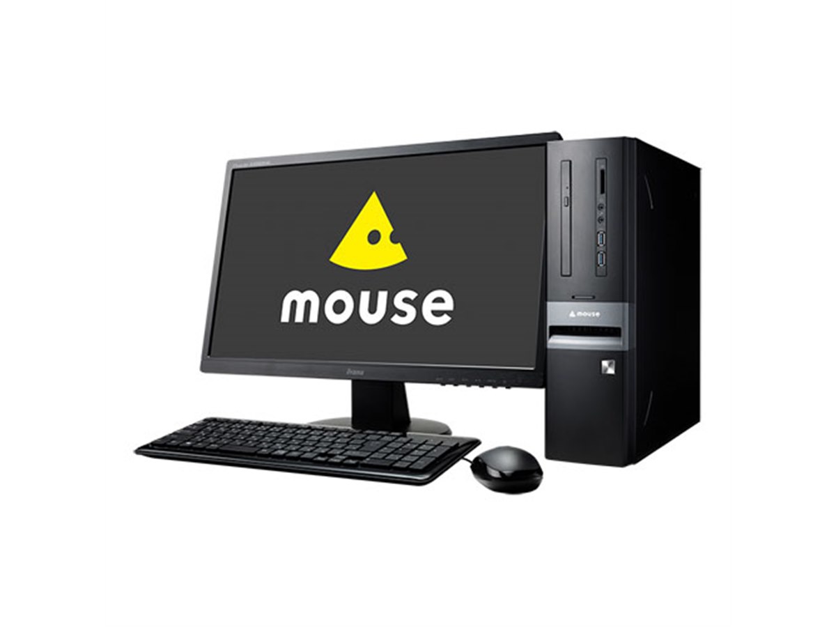 Windowsデスクトップ Mouse Co.,Ltd. LM-iH440 i7/7 16/512 mouse、第9世代Coreを搭載した幅10cmのスリムPC「LUV MACHINES Slim