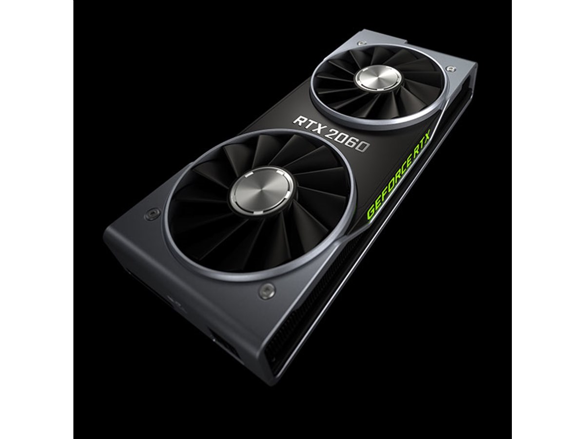 NVIDIA、レイトレーシング対応のミドルレンジGPU「GeForce RTX 2060