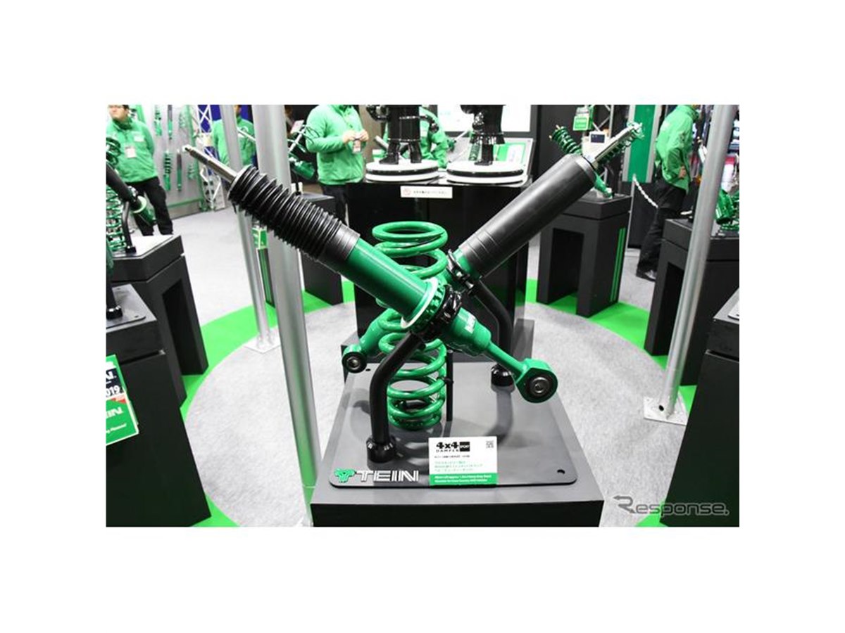 テイン、直径70mmの極太サイズのオイルダンパーが日本デビュー…東京