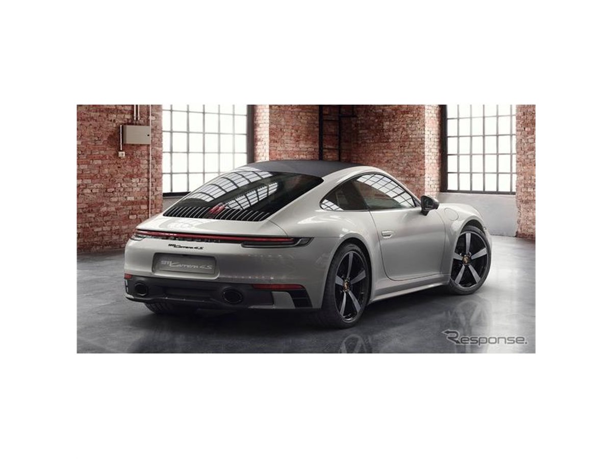 ポルシェ 911 新型、早くもカスタマイズ…カーボンルーフの