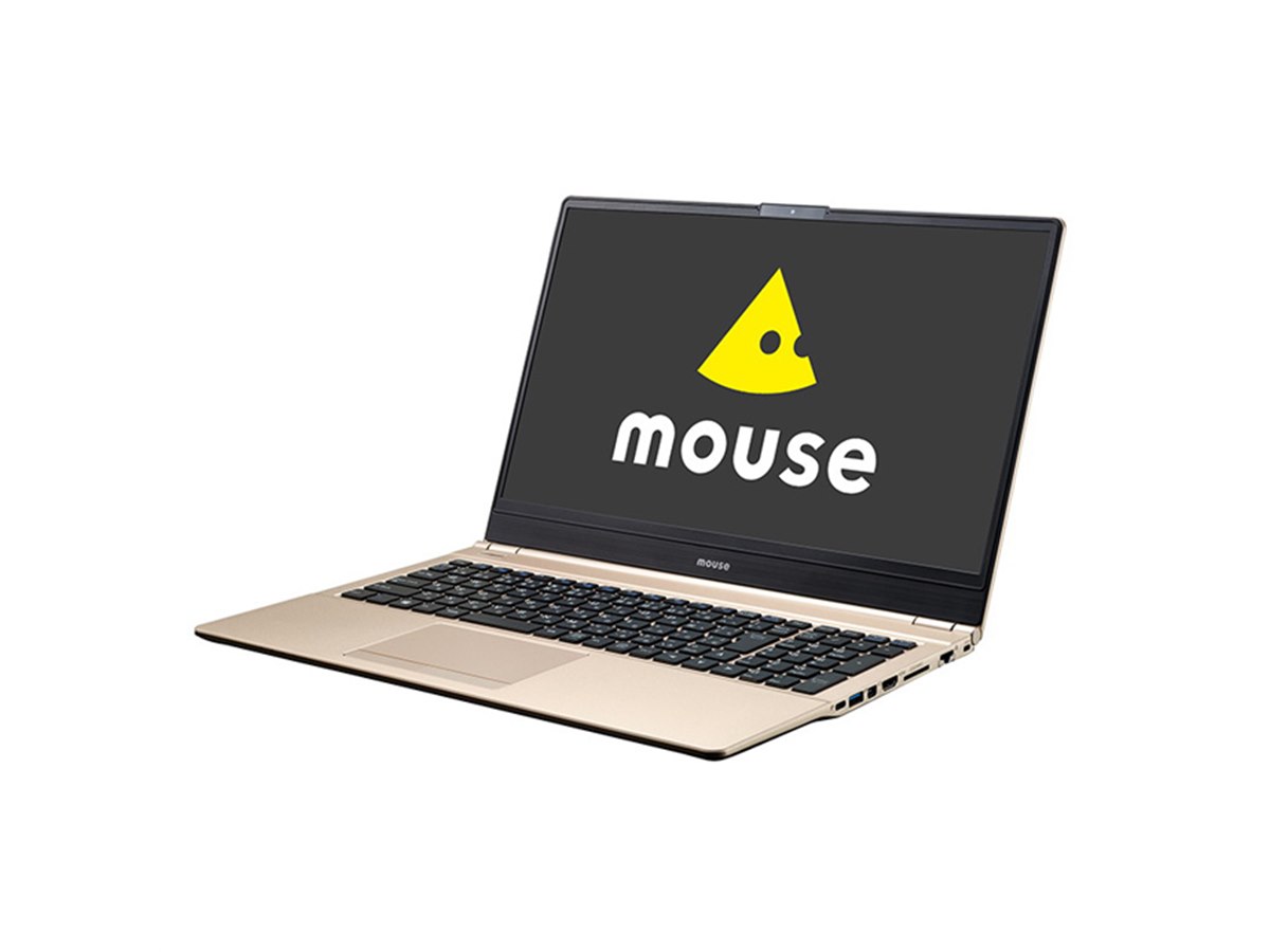 mouse、ナローベゼルデザインと新色ゴールドを採用した15.6型/14型ノートPC - 価格.com