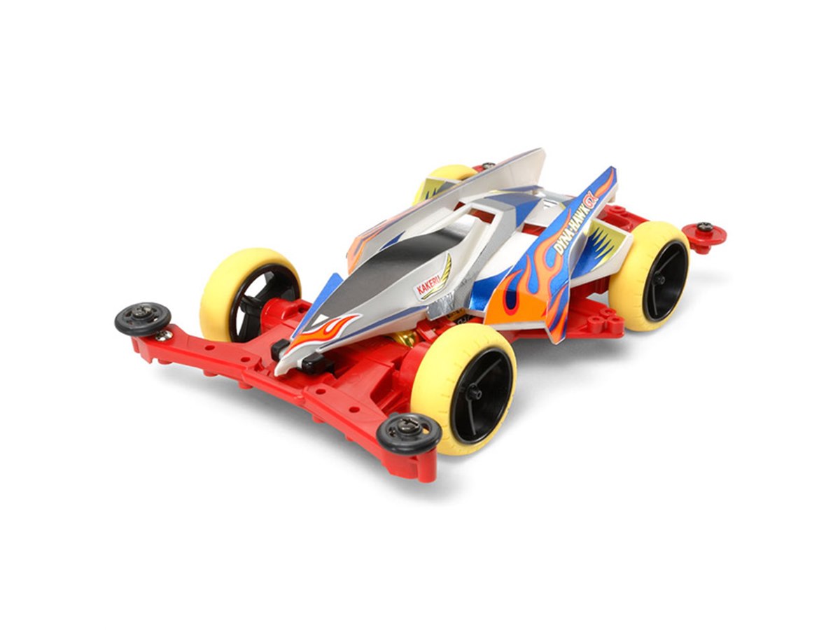 ミニ四駆　ダイナホーク　クリヤーブルー　非売品 ミニ四駆 非売品 激レア ダイナホークGX クリヤーブルーボディ