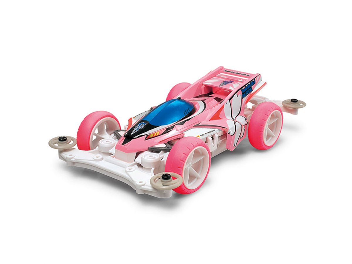TAMIYA サンダーショットmk2 5点セット タミヤ、MSシャーシ搭載「サンダーショットMk.II ピンクスペシャル」3