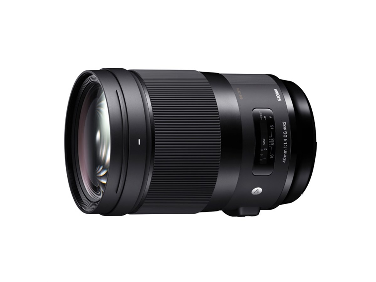 シグマ、“ハイエンド・シネレンズ並み”「40mm F1.4」ソニーE用の発売日