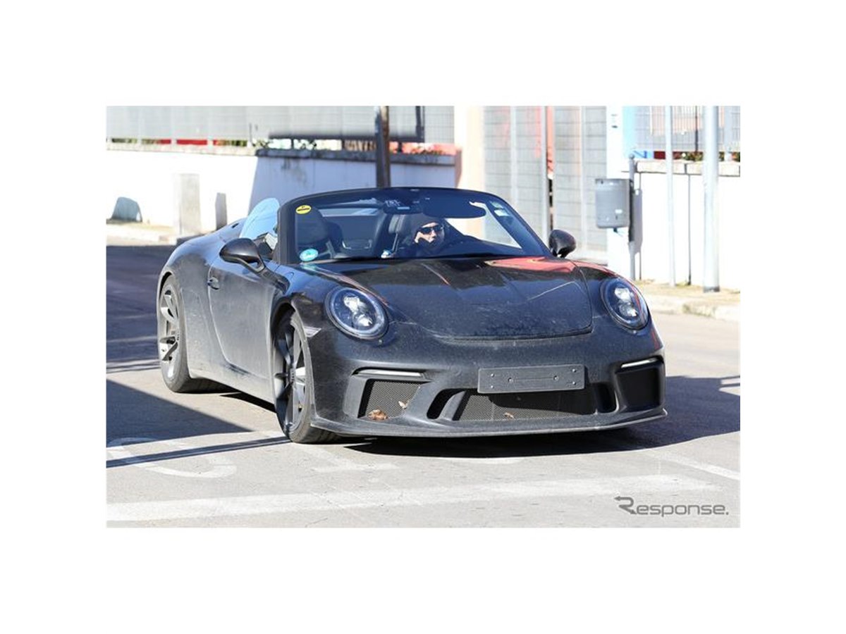 991型最後のポルシェ911「スピードスター」プロトタイプをドイツで目撃 991型最後のポルシェ911「スピードスター」プロトタイプをドイツで目撃
