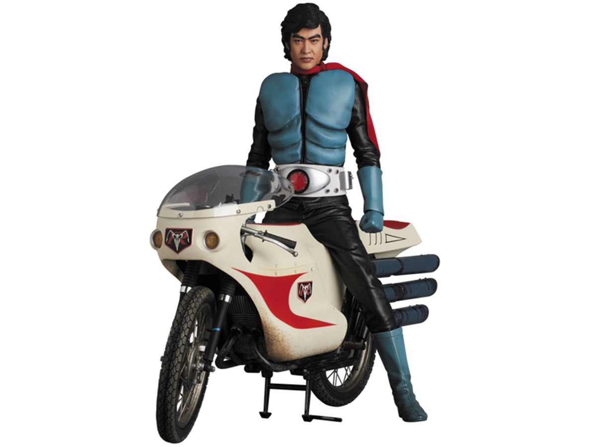 たむ　ゲンロンセット 仮面ライダー旧1号＆サイクロン号究極版セット」マスクパーツと