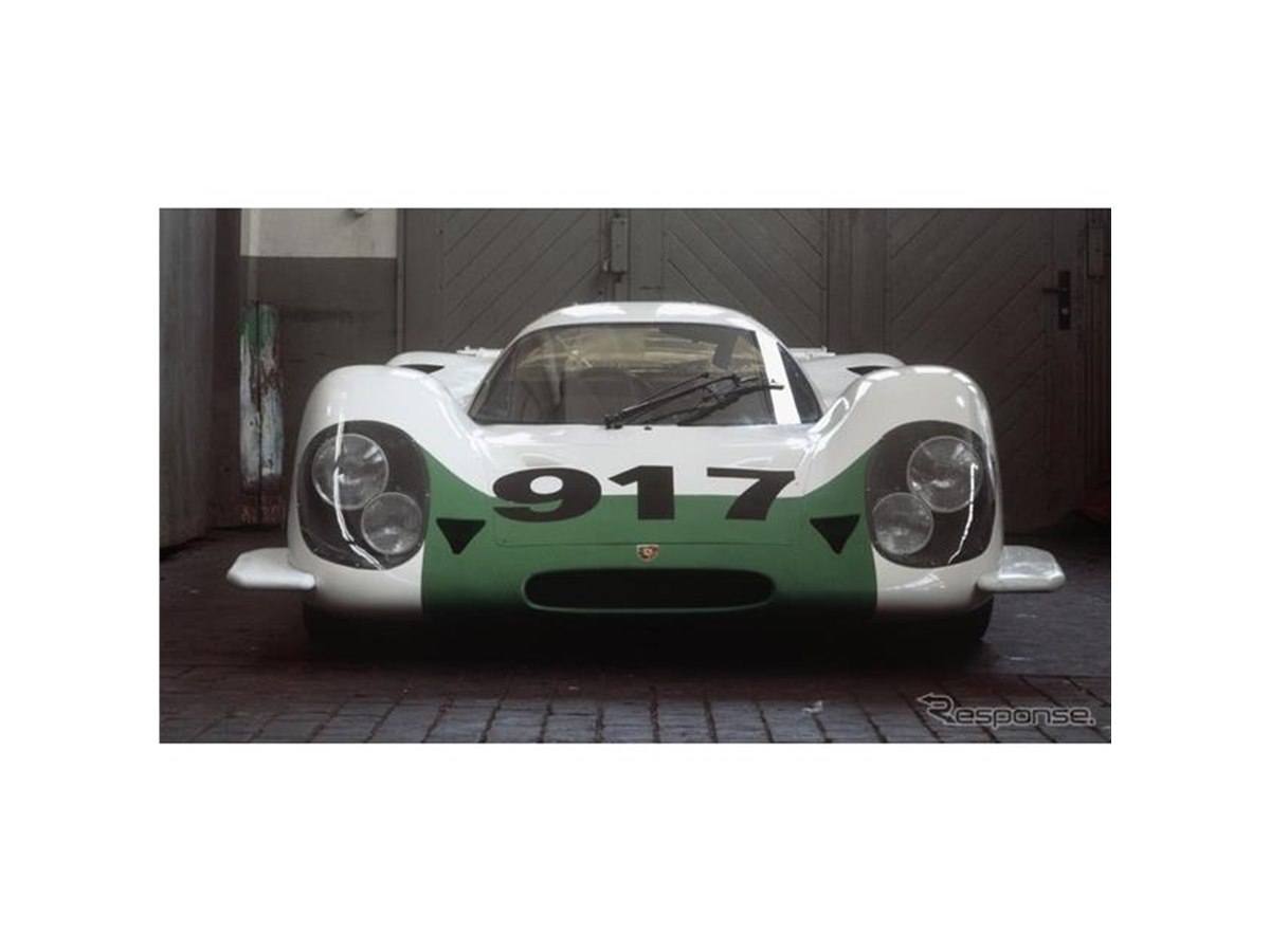 秘蔵のポルシェ 917、ルマン初優勝モデルのプロトタイプ…レトロ