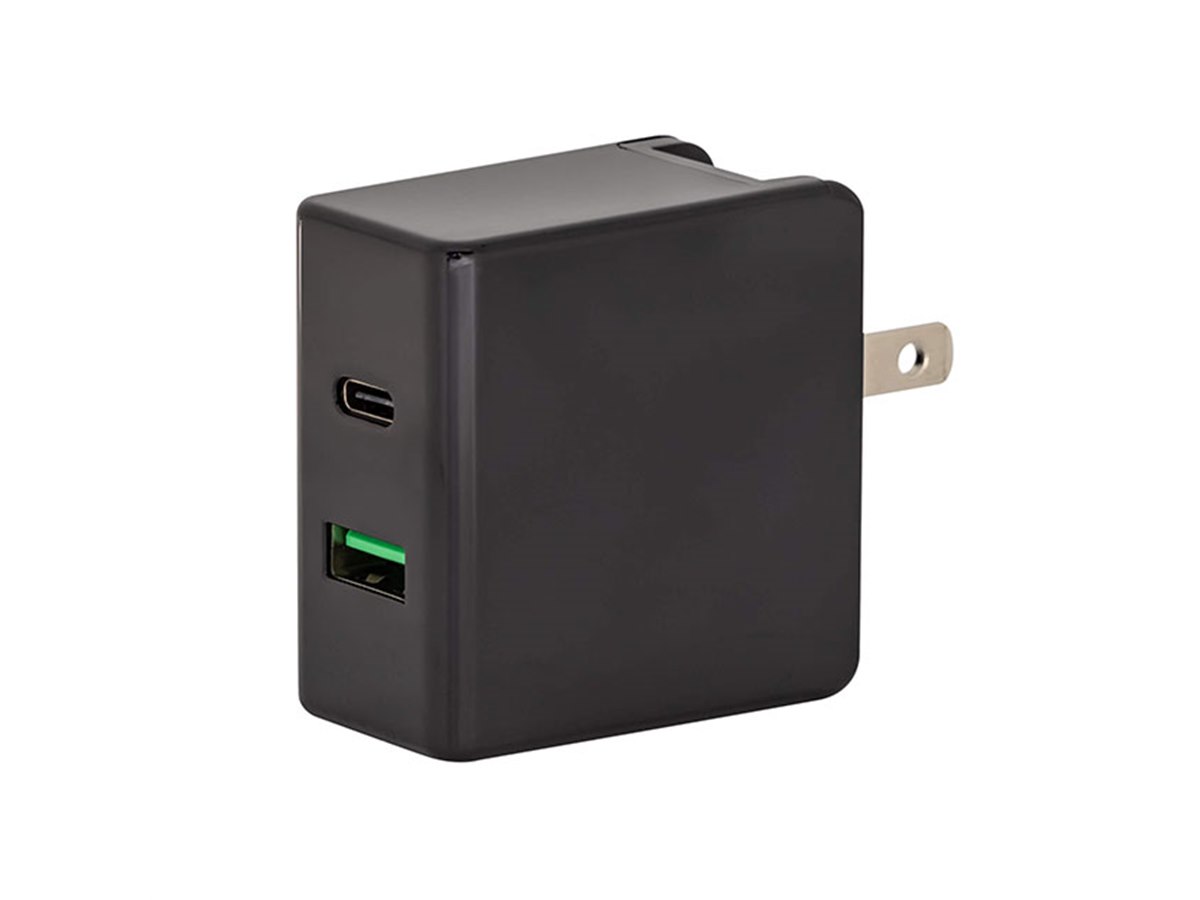 グリーンハウス、USB Type-A/Type-Cポートを備えた高速充電USB-AC充電