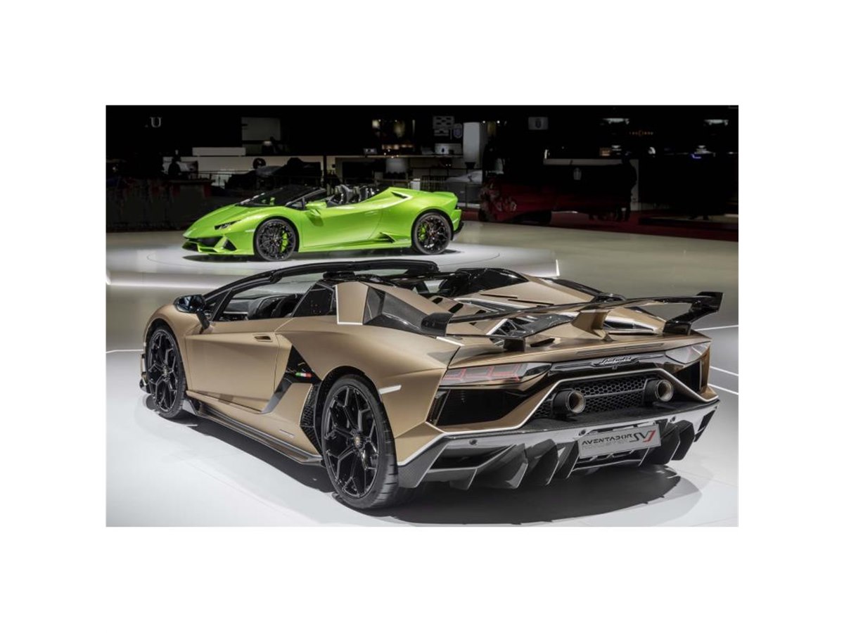 ジュネーブショー2019】ランボルギーニが2台のオープンモデルを発表
