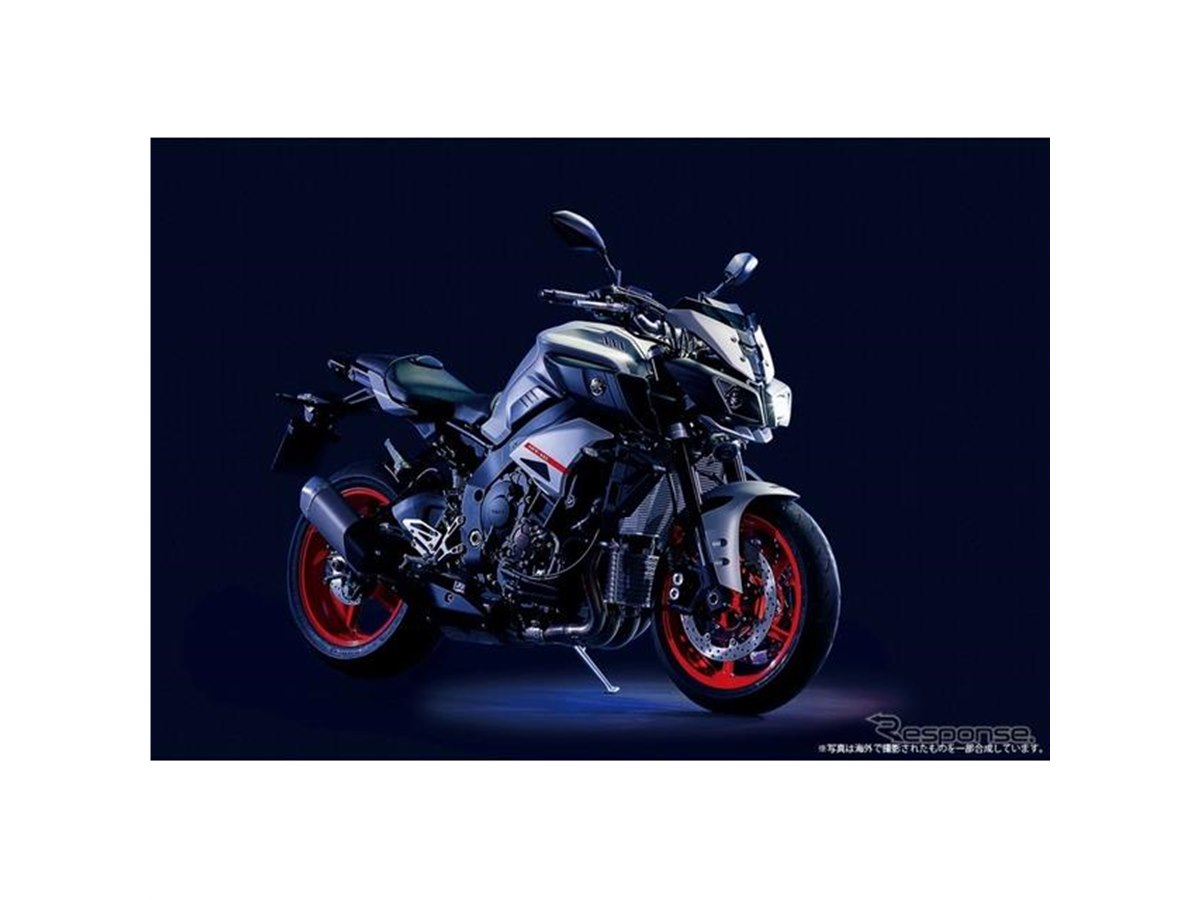 ヤマハ MT-10 / MT-09、新色追加へ…バーミリオンホイールで