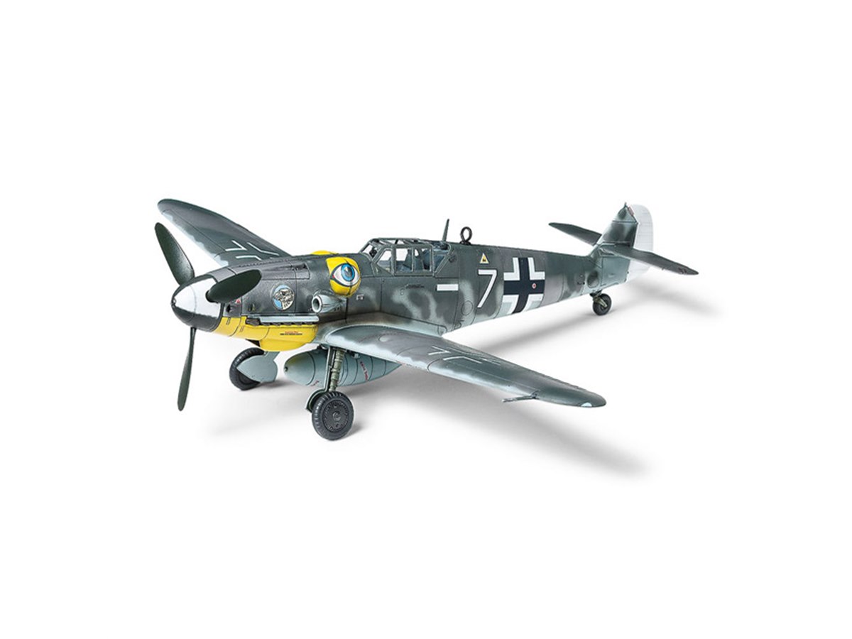 メッサーシュミット 電動ミニチュア模型 タミヤ、ドイツ空軍の戦闘機「メッサーシュミット」を再現した