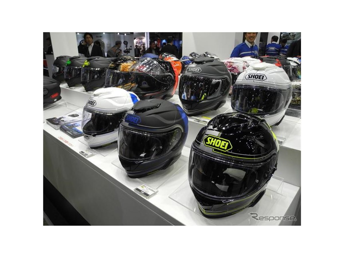 SHOEI、2種類のヘルメットを今夏発売予定…東京モーターサイクルショー