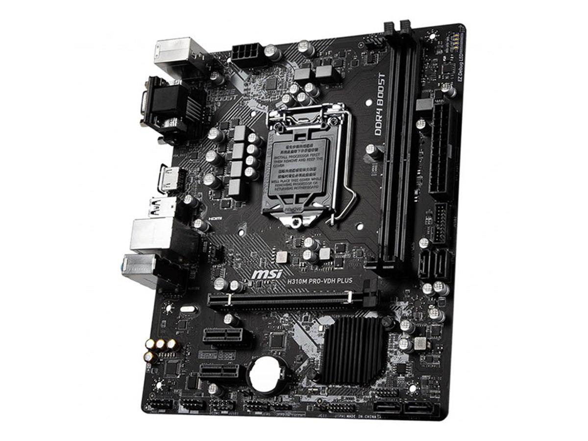 MSI、6,980円のマザーボード「H310M PRO-VDH PLUS」 - 価格.com