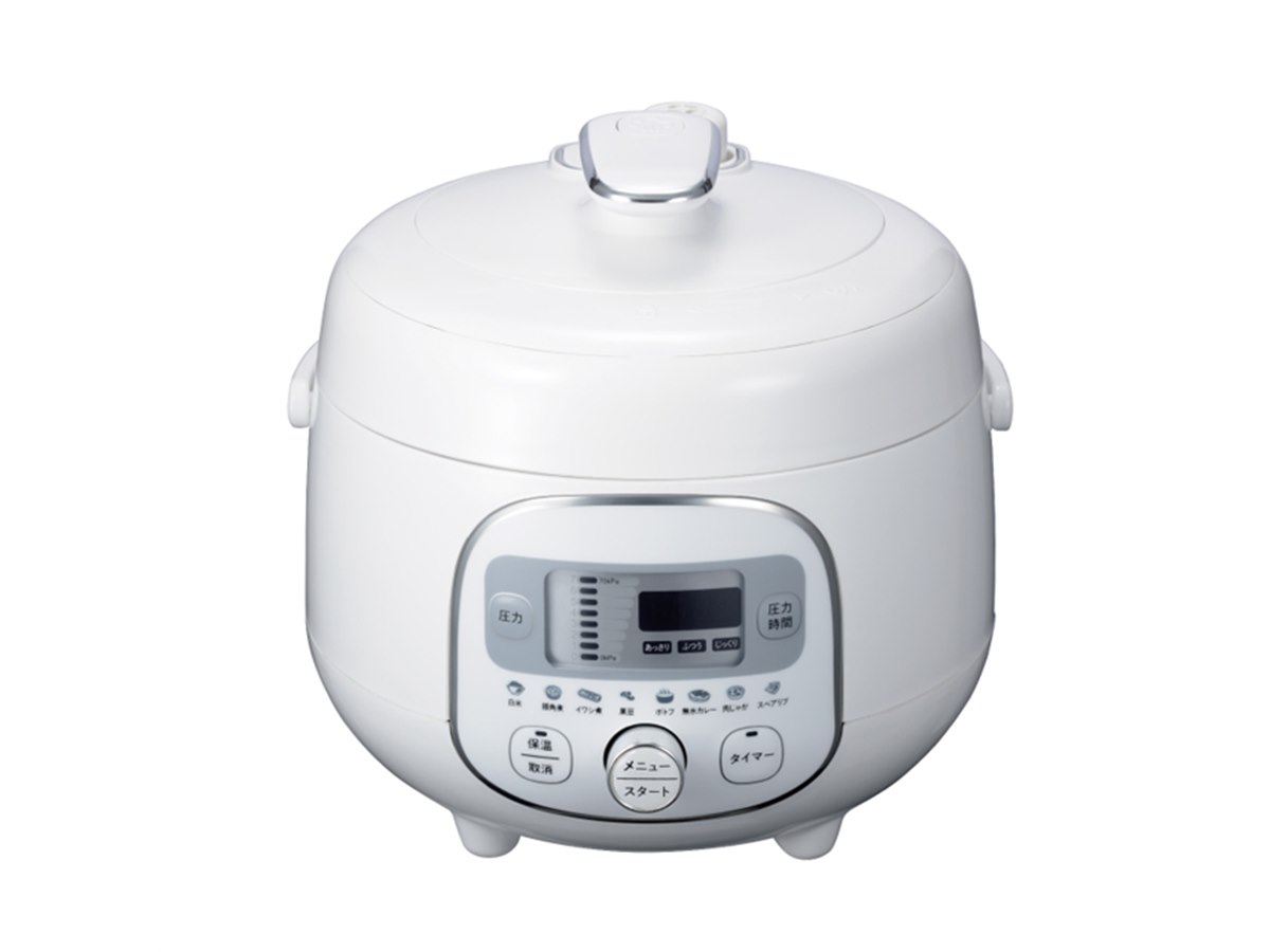 ヒロ・コーポレーション HR-P07(W) 電気圧力鍋 ヒロ・コーポレーション コンパクト電器圧力調理鍋 HR-P07 ヒロ