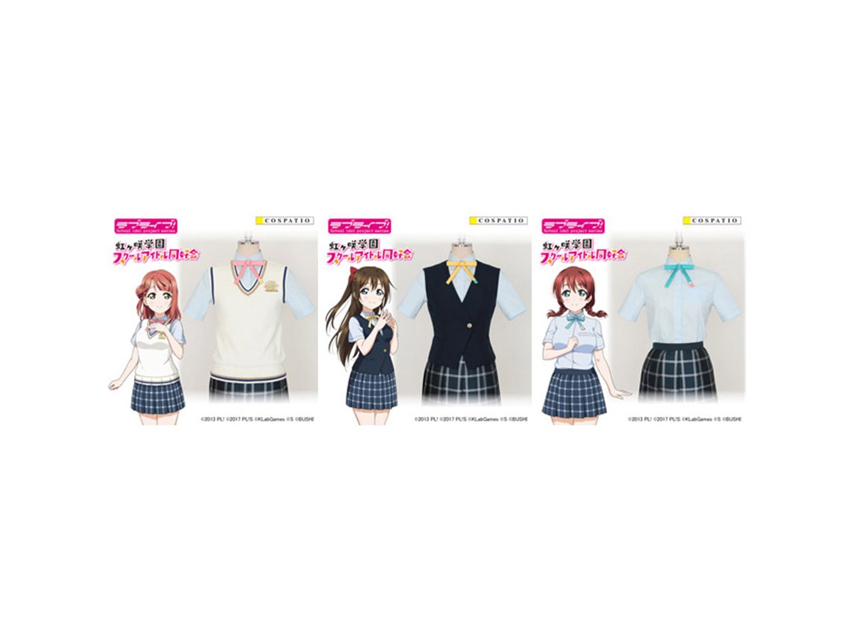 ラブライブ！」スクスタ登場の「虹ヶ咲学園女子制服」夏服を全5