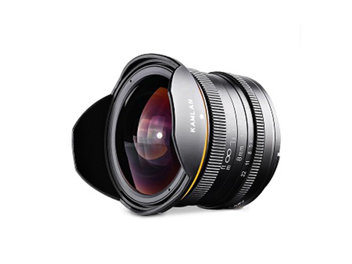 Kamlan 8mm F3.0 Fisheye 富士Xマウント用魚眼レンズです KAMLAN、対角魚眼MFレンズ「8mm F3.0」を約25,000円で発売 - 価格.com