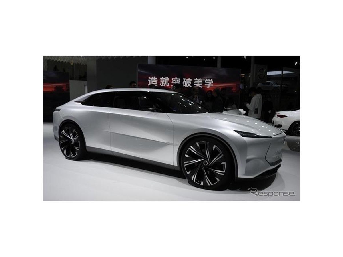 インフィニティモータースポーツデザイン インフィニティが将来の電動パフォーマンスセダン提示、e-AWD