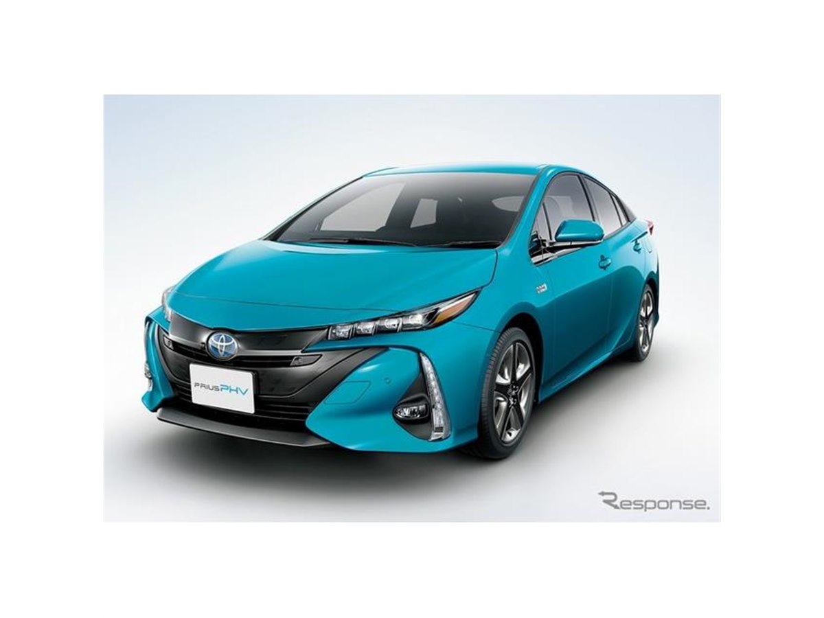 トヨタ プリウスPHV、一部改良で乗車定員5人に 災害時に役立つV2Hにも