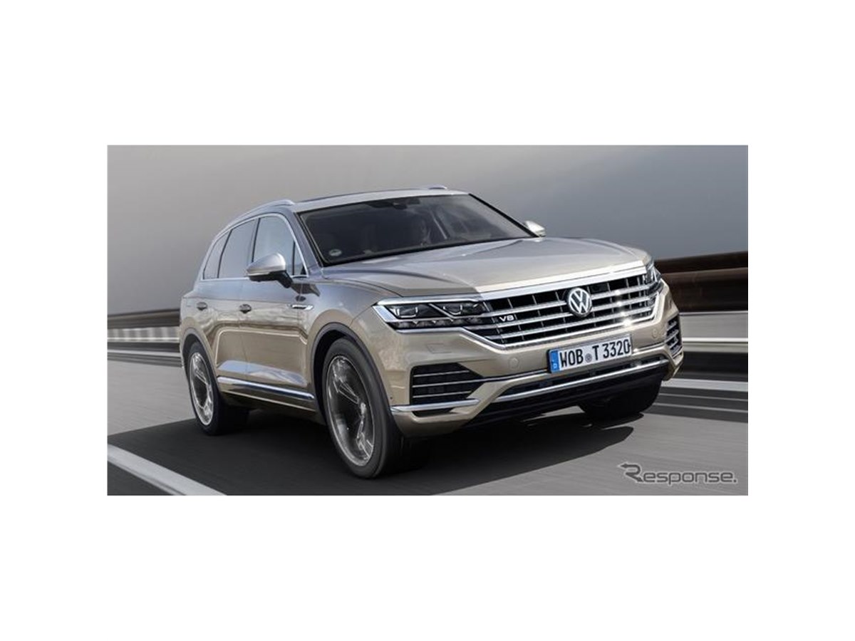 VW トゥアレグ 新型にトルク91.8kgmの最強ディーゼル、受注開始…8万