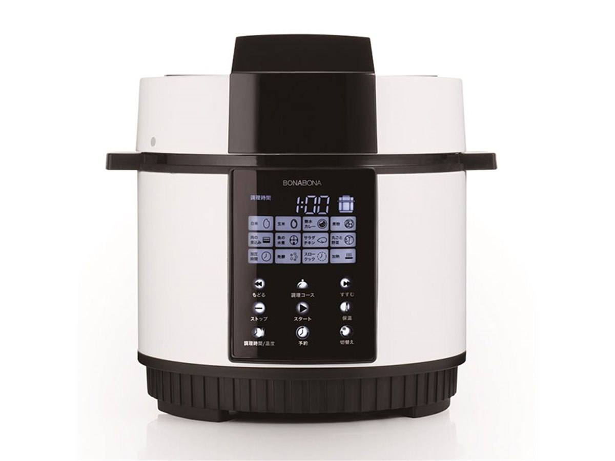 数回のみの使用！BONABONA 電気圧力鍋　ｂｄーｐｃ71 CCP、「サラダチキン」ができる電気圧力鍋「BD-PC71」など - 価格.com