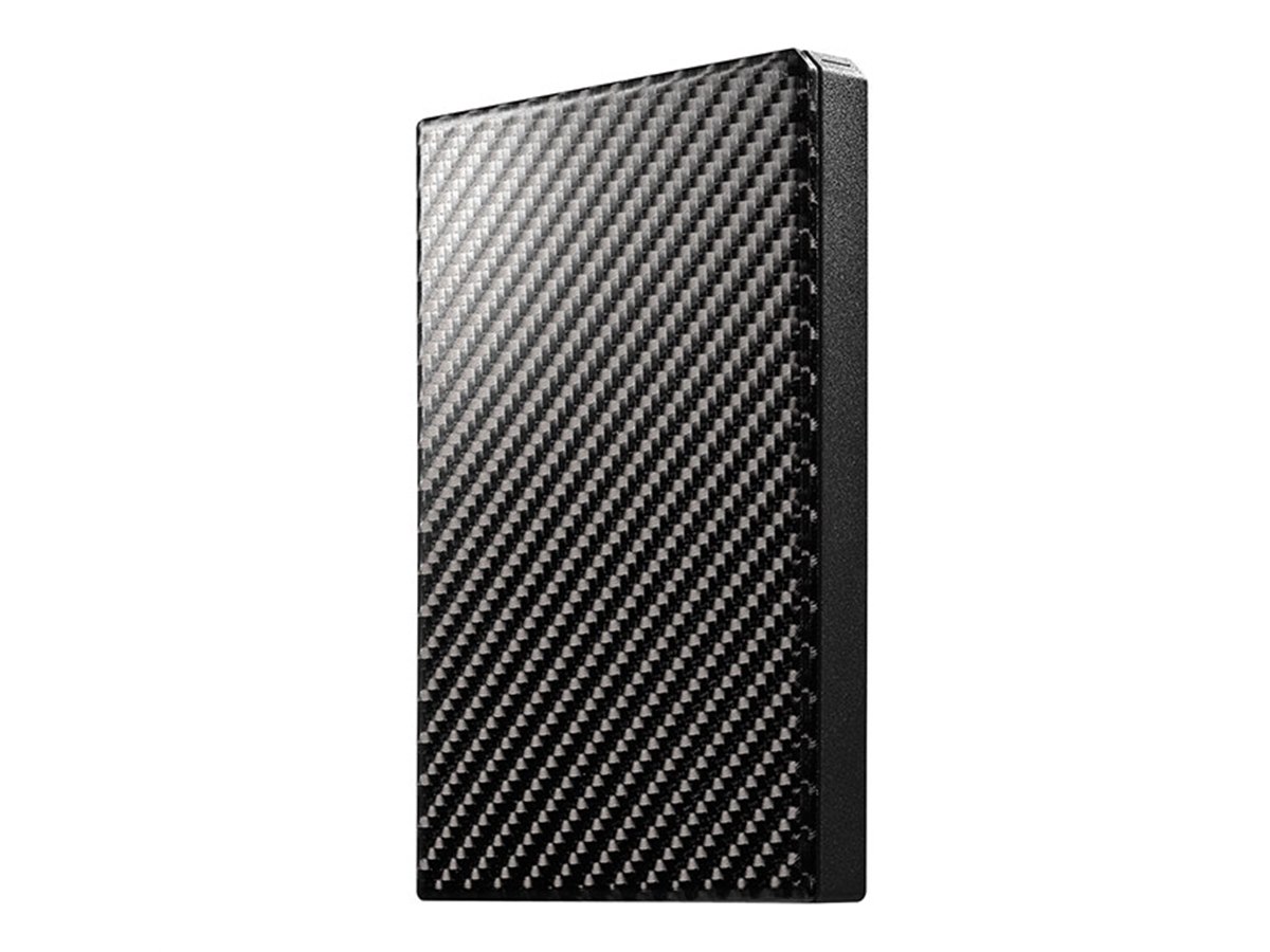 【中古】「未使用品」I-O DATA USB 3.1 Gen 1対応ポータブルハードディスク「高速カクうす」カーボンブラック 500GB HDPT-UTS500K アイ・オー、USB 3.1 Gen 1対応のポータブルHDD「高速カクうす