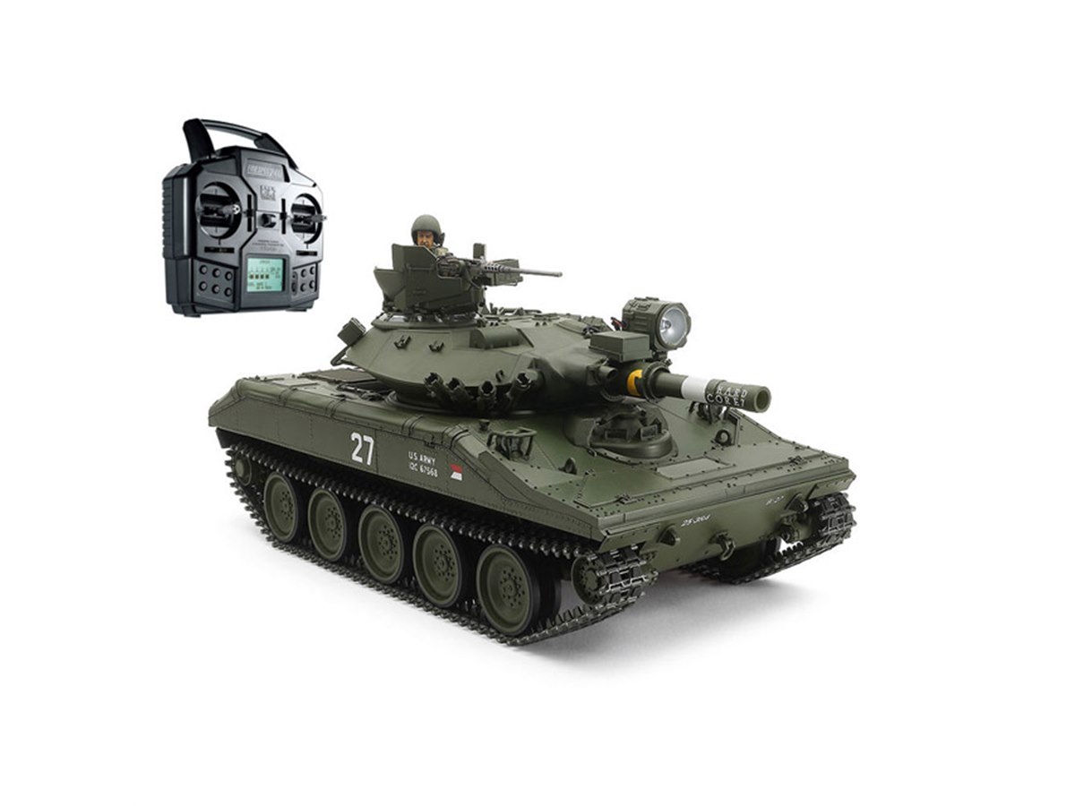 アメリカ軍の空挺戦車「M551シェリダン」1/16電動RC、実車ベースの