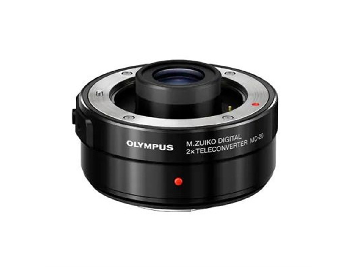 オリンパス、マスターレンズの焦点距離を2倍にするテレコン「MC-20