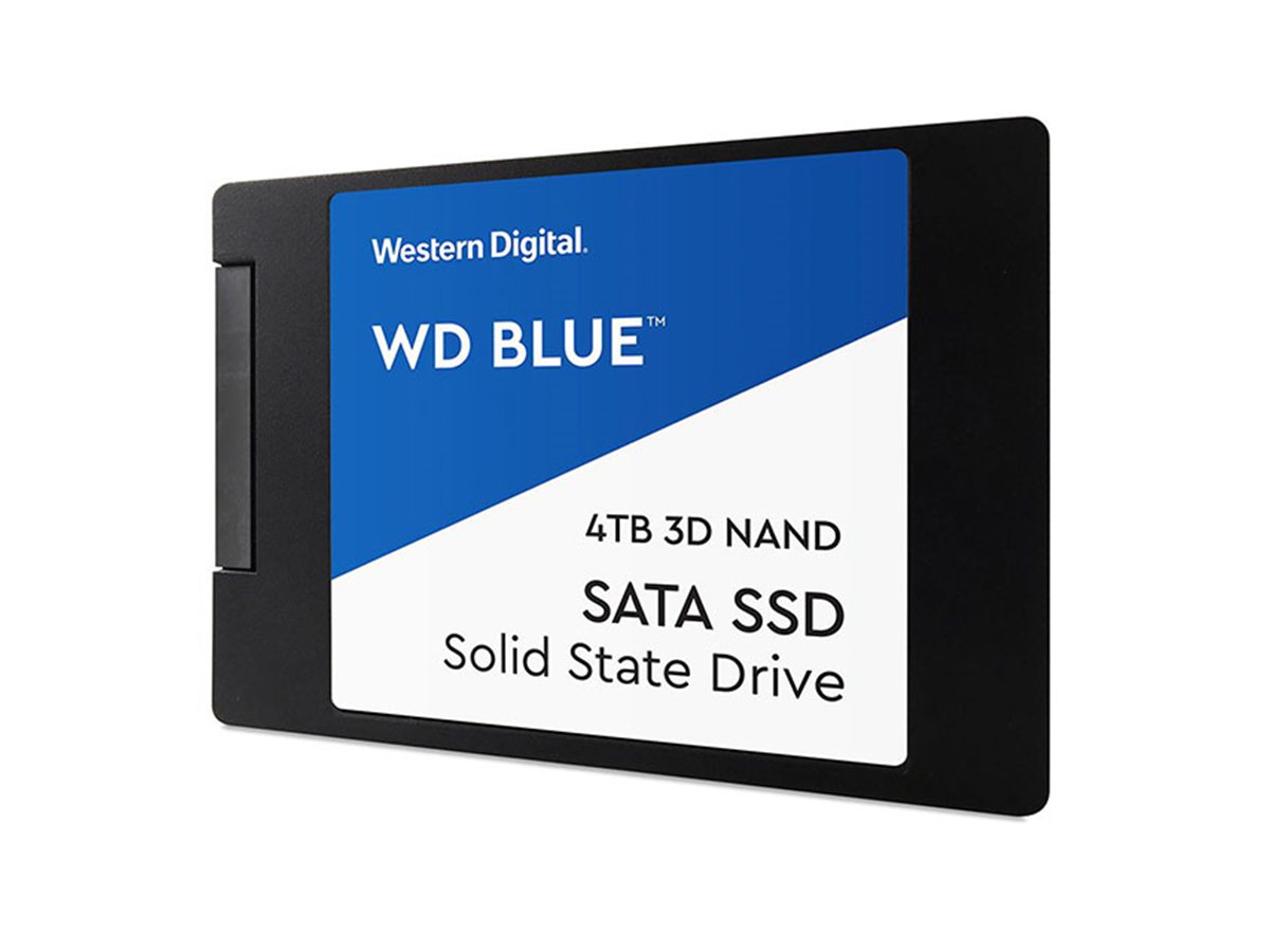 WD、大容量4TBを実現した2.5インチSSD「WD Blue 3D NAND SATA