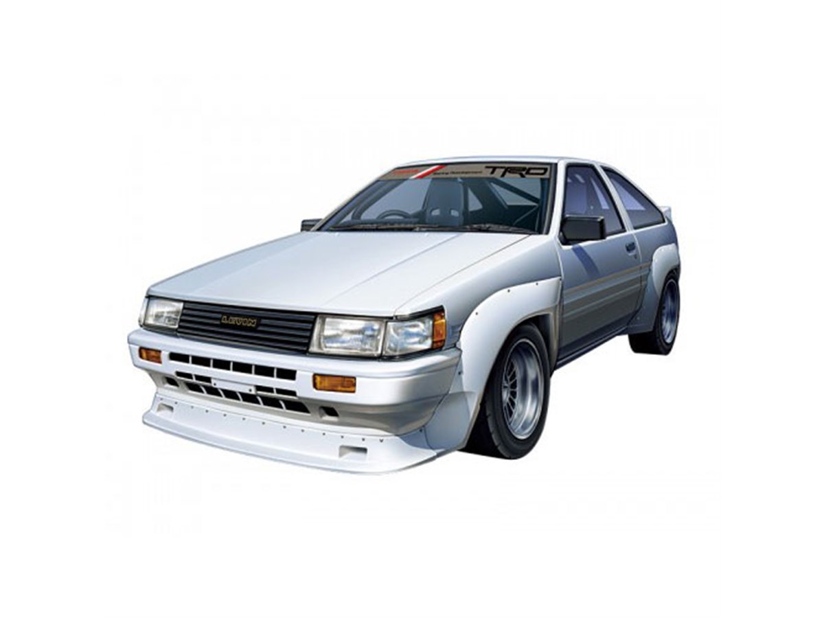 トヨタ AE86 N2仕様」1/24プラモ、TRDのオーバーフェンダー付き - 価格.com