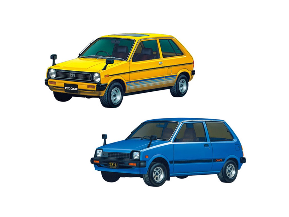 AOSHIMA、1/20プラモ「KM1 レックス/L55S クオーレ」2台セット