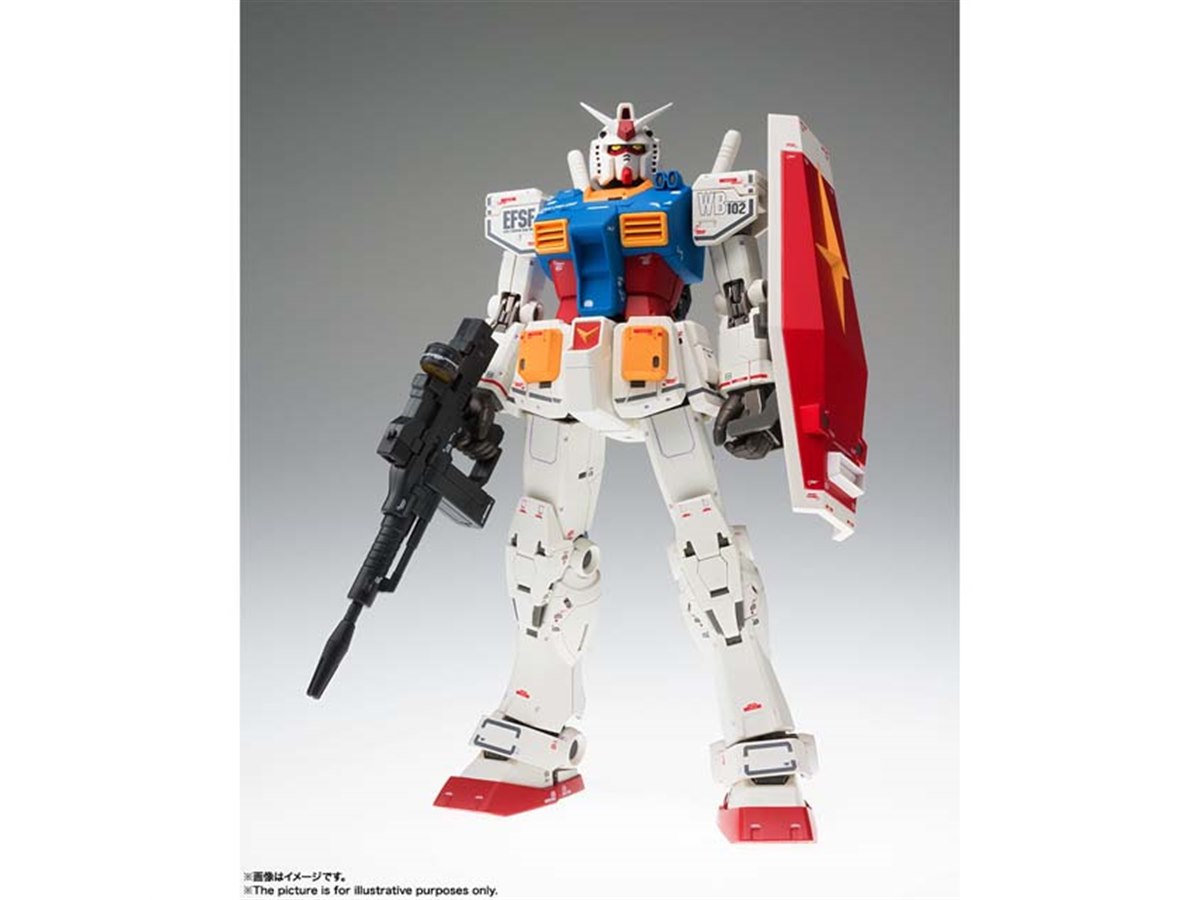 バンダイ、完成品モデル「RX-78-02 ガンダム（40周年記念Ver