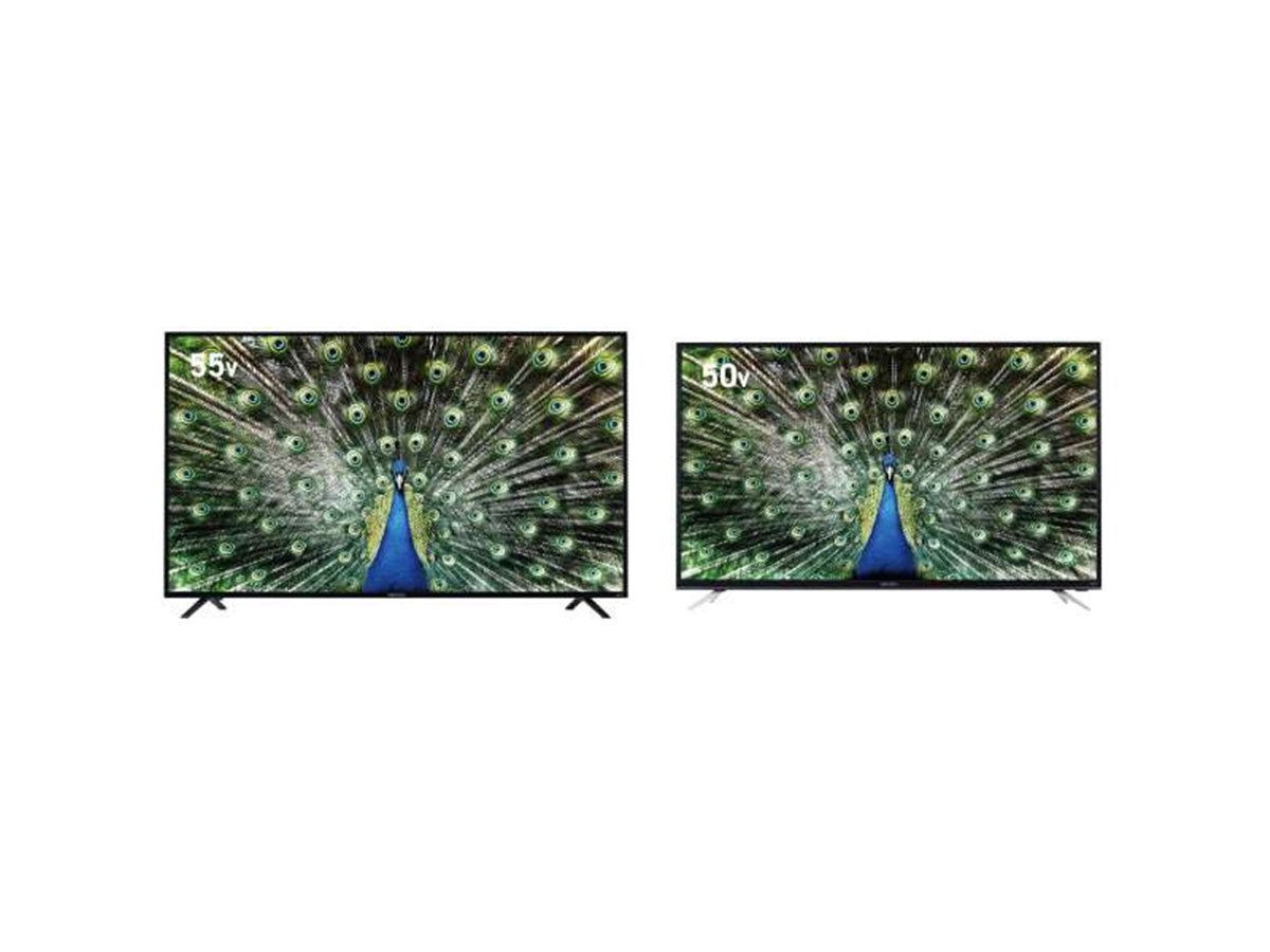 オリオン、地上/BS/110度CSデジタルWチューナー搭載の4K液晶テレビ2 