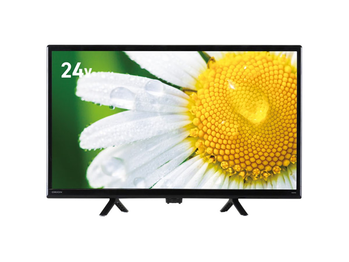 即日受渡❣️全国送料込ORION24型テレビ地デジBS/CSチューナー搭載。取説付 Amazon | オリオン 24V型 ハイビジョン液晶テレビ ブルーライト