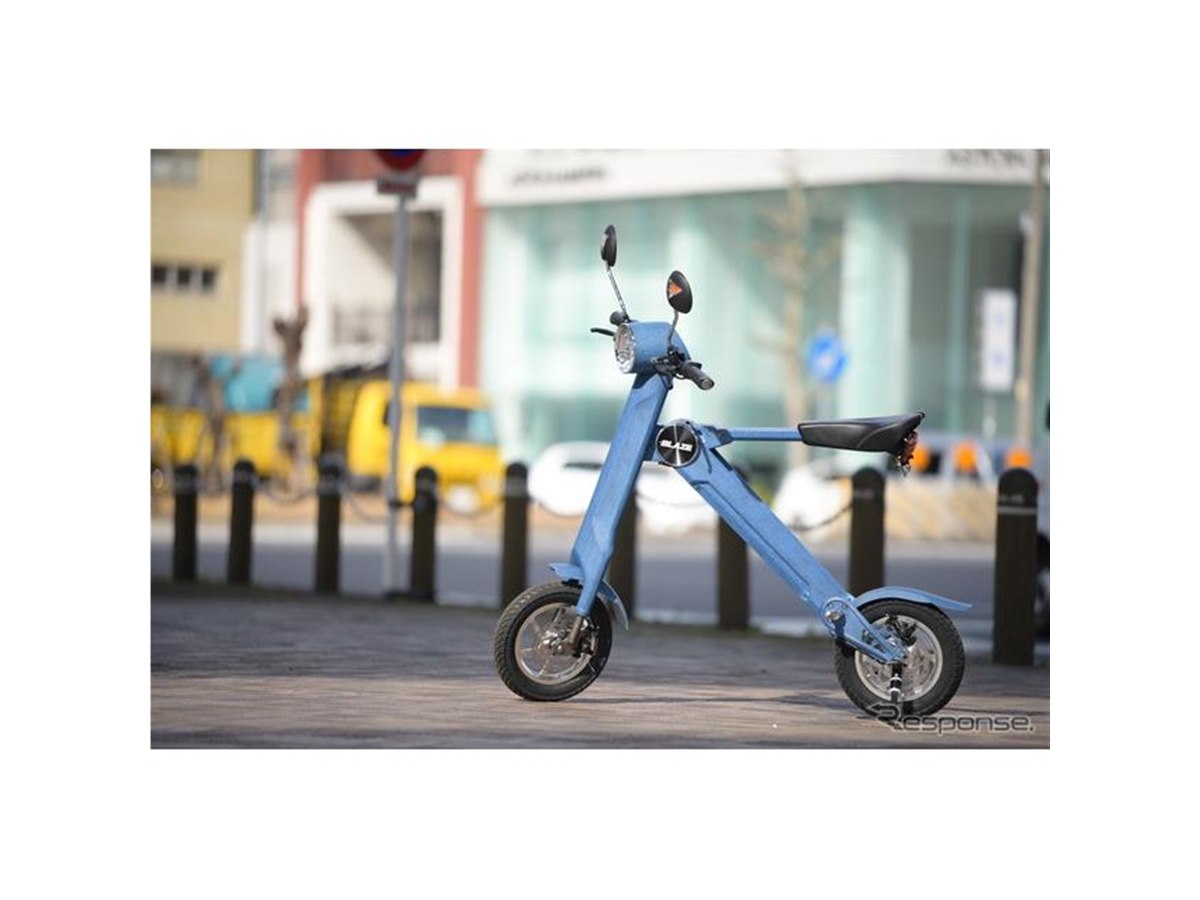 公道を走行できる折り畳み電動バイクに新色…ブレイズスマートEV - 価格.com