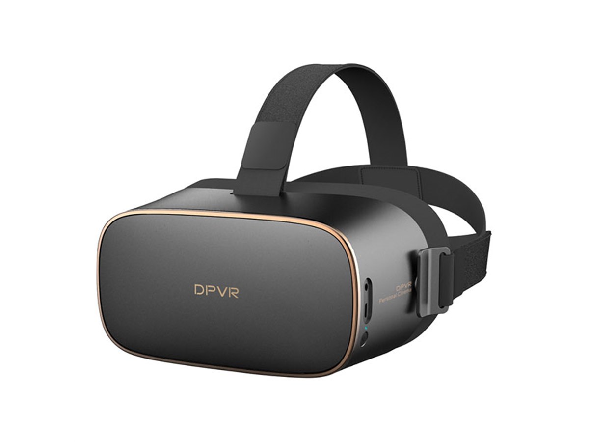 【動作確認済】DPVR-4D パーソナルシネマ DPVR、映像鑑賞に特化したヘッドマウントディスプレイ「DPVR