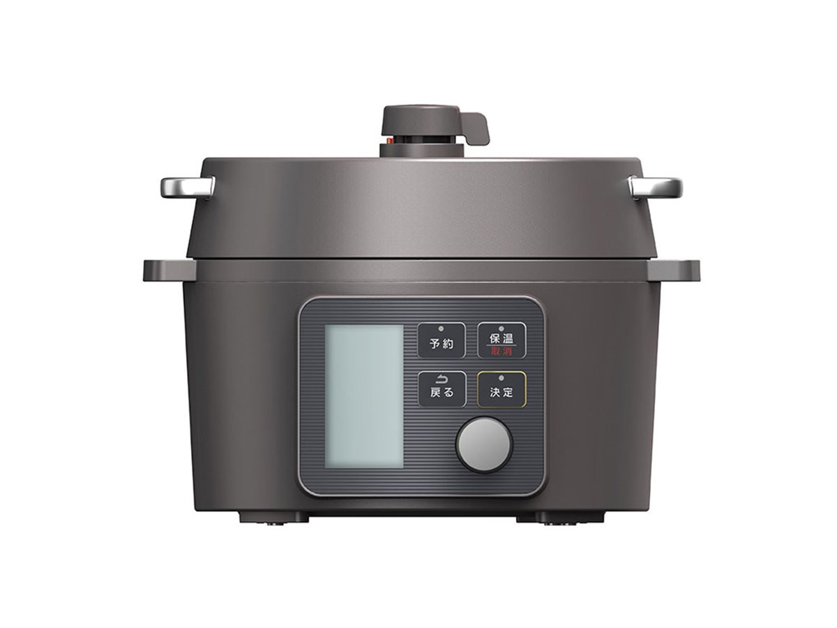 アイリスオーヤマ、65種類の自動メニューを搭載した「電気圧力鍋