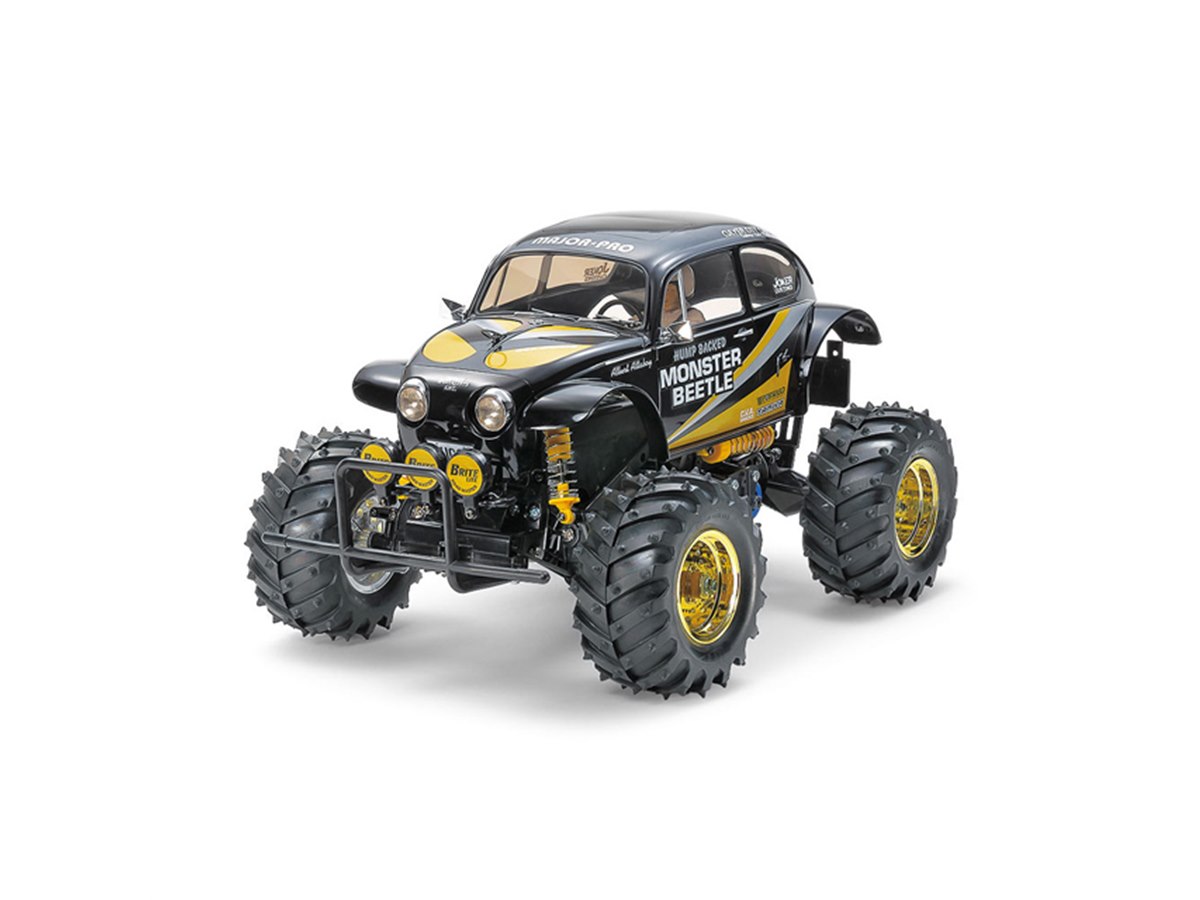 モンスタービートル　ブラックエディション　未走行 Don't run it outside] TAMIYA Monster Beetle Black Edition