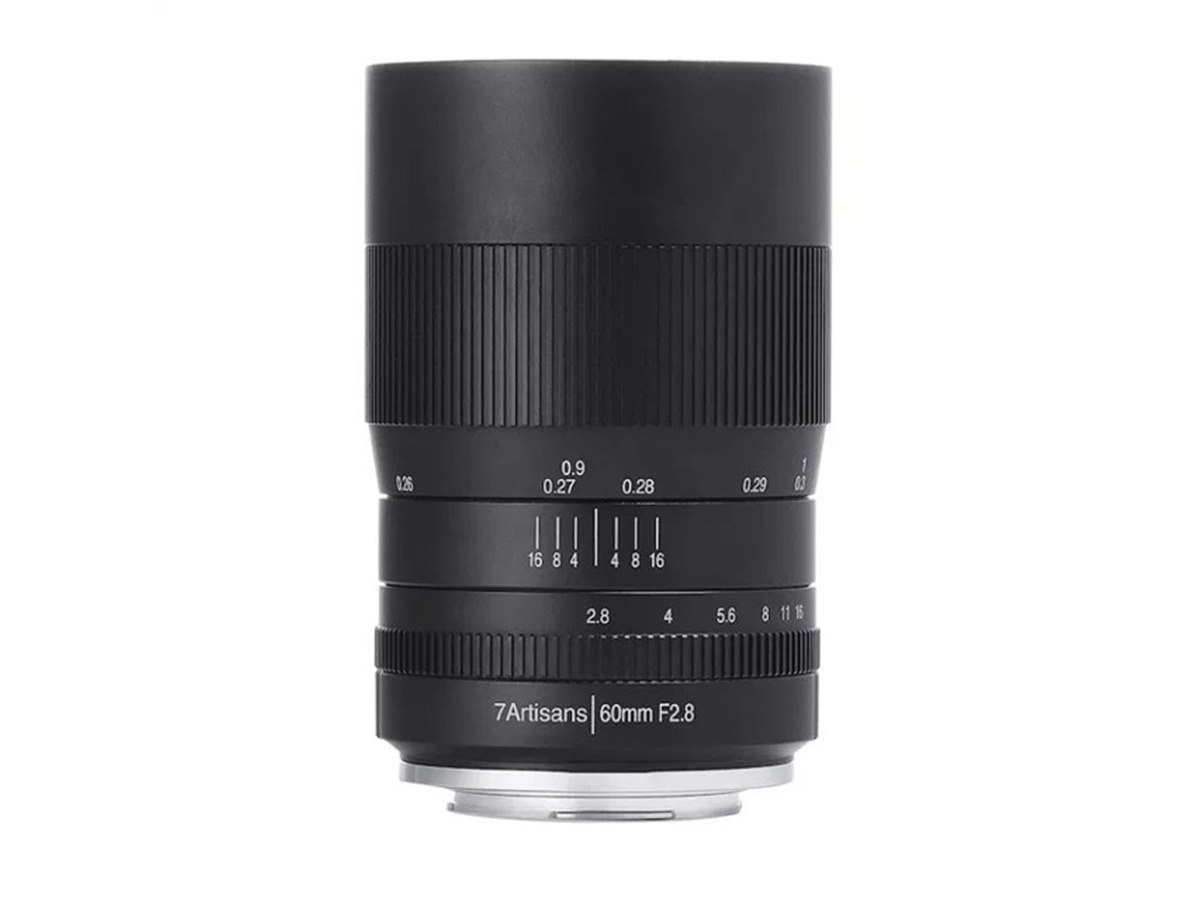 七工匠 7Artisans 60mm F2.8 Ⅱ Macro 単焦点 4/3用 七工匠、マクロ単焦点レンズ「7Artisans 60mm F2.8 Macro」を8/20発売