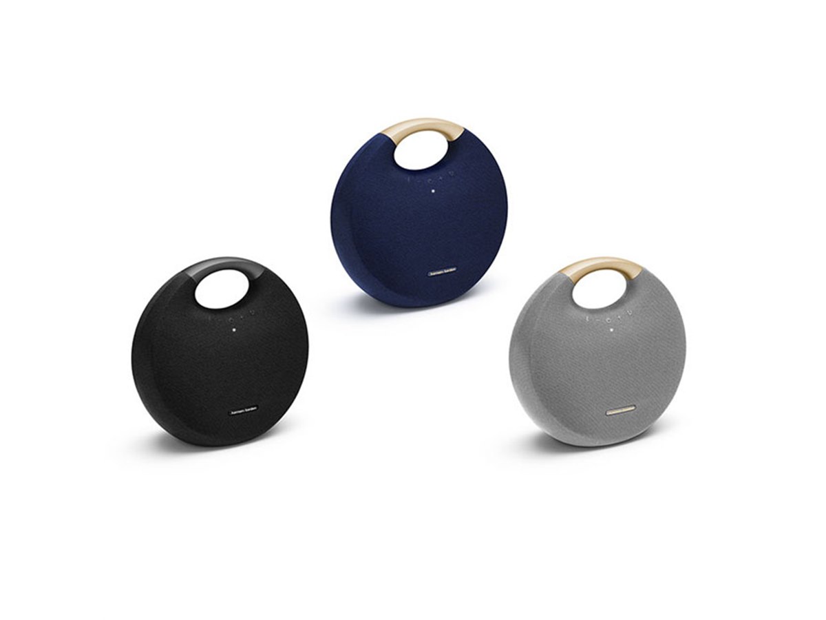 ハーマン、高級ファブリック素材のポータブルスピーカー「ONYX STUDIO