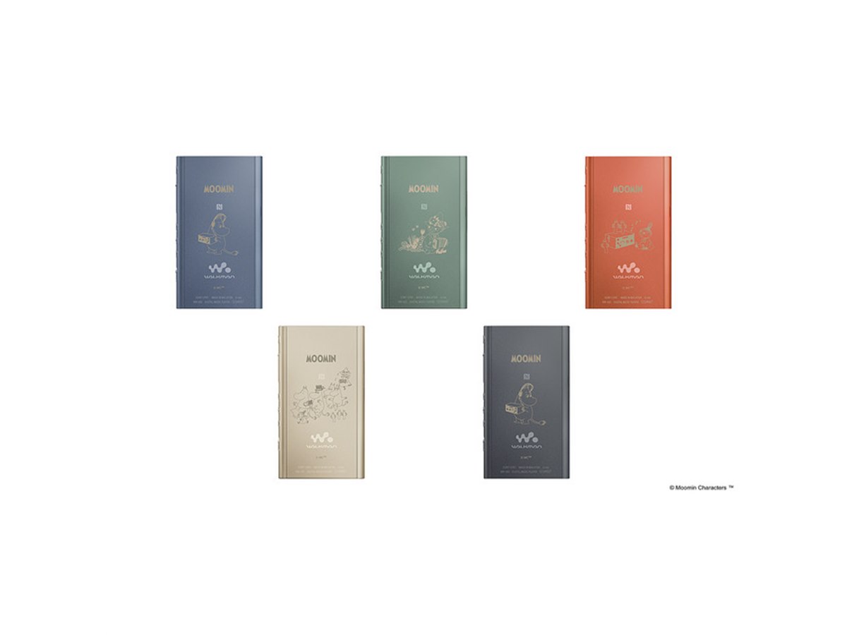 ソニー、ムーミンとコラボした「ウォークマン Aシリーズ」を数量限定で