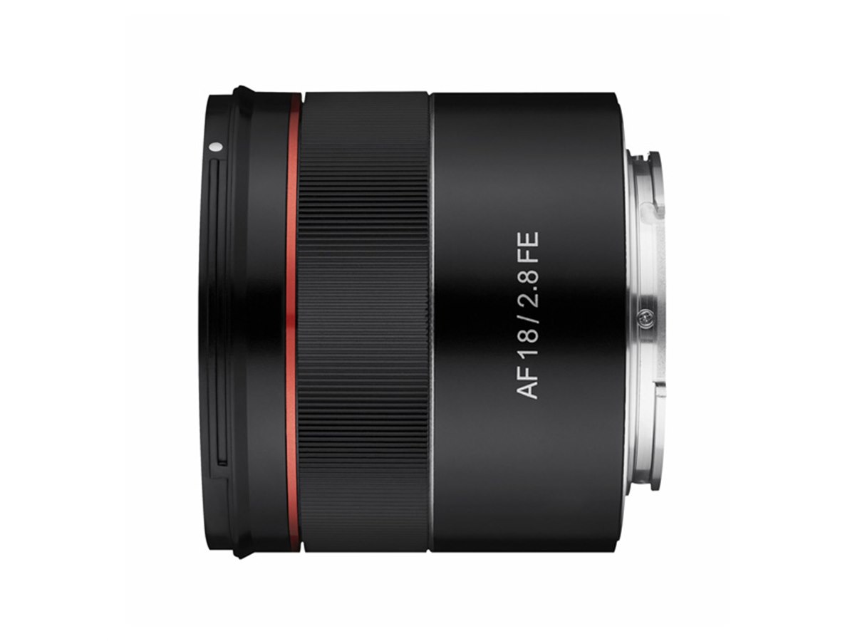 サムヤン、重さ145gの超広角単焦点レンズ「AF 18mm F2.8 FE