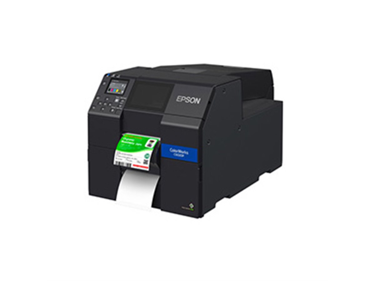 エプソン、ピーラー機能を搭載したカラーラベルプリンター「CW-C6520P