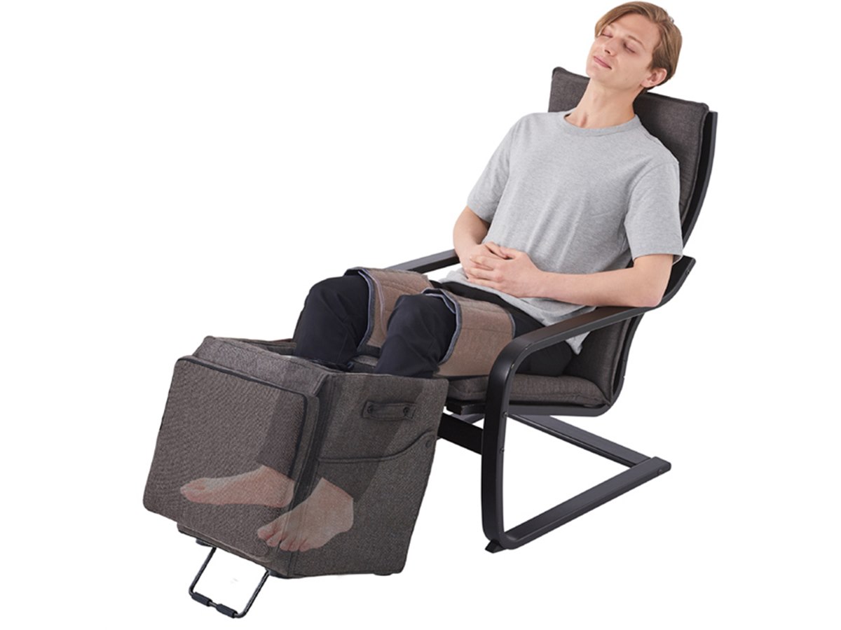 アテックス、太もも用エアバッグ付き「マッサージスツール