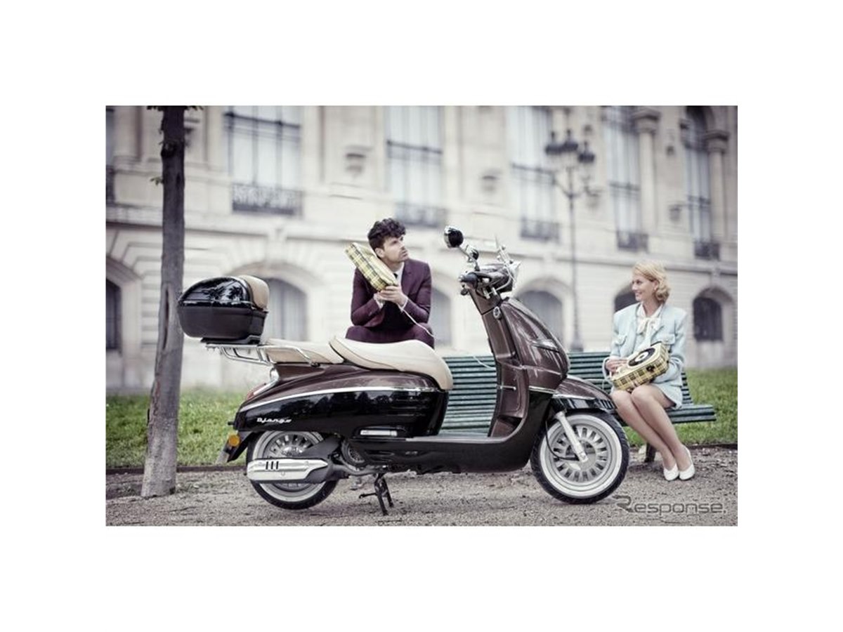 プジョーのネオレトロスクーター『ジャンゴ アリュール』、軽二輪