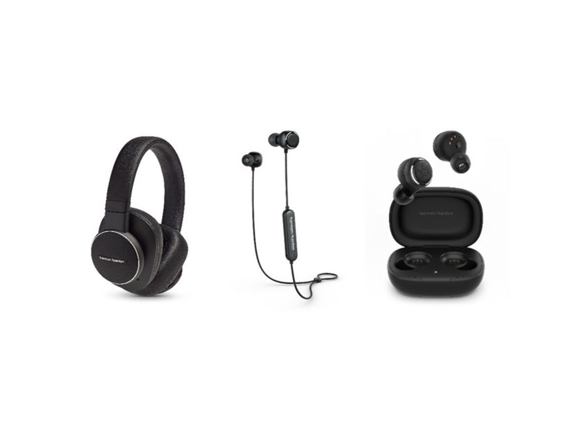 ハーマン、「ハイブリッドNC機能」を搭載したBluetoothヘッドホンなど